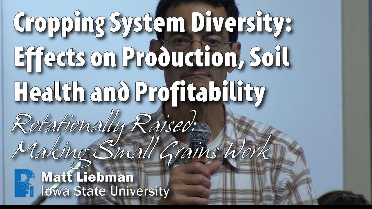 Cropping System Diversity Effects On Production Soil Health And Cropping System Diversity Effects On Production Soil Health And