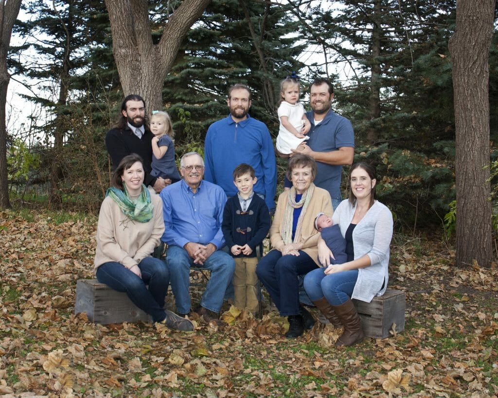 Rosmann Family portrait Oct. 2018 photo courtesy of Deb Hastert Photography