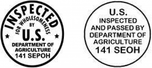 State seal of inspection for ohio's cooperative interstate shipment products.