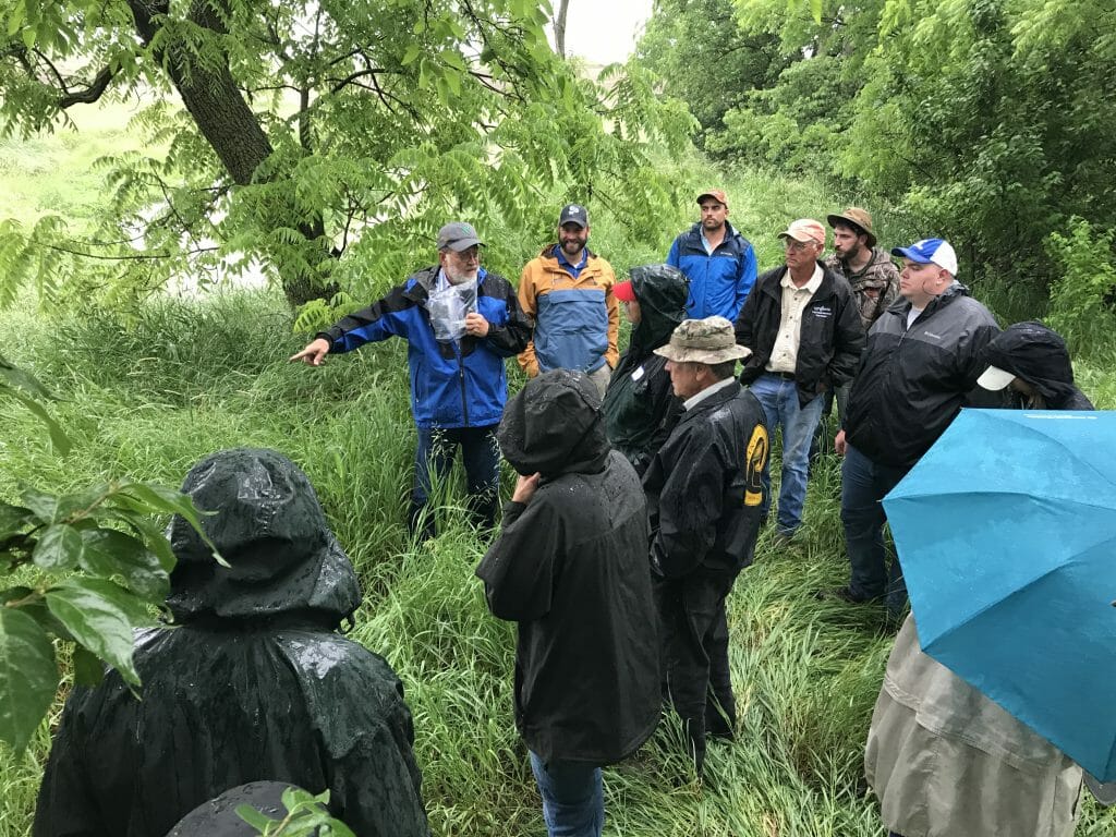 stop log control structure field day