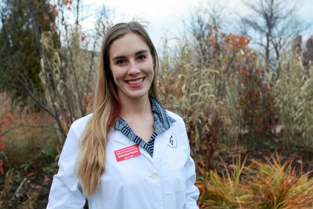 Catharine Found is a PFI member who is a third year veterinary student at Iowa State, and a Masters student at the University of Iowa College of Public Health