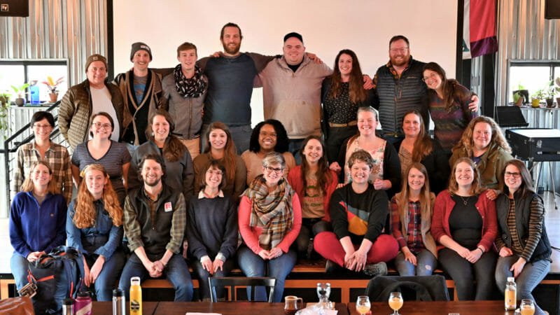 PFI Winter Staff Retreat & Party at Alluvial Brewing in Ames