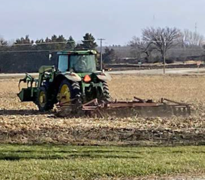 Seeding cover crops