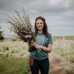 Jenna Cook of Clovergold Flower Farm