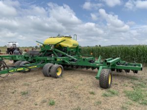 Wiscup family's air seeder modified for cover crops (2)