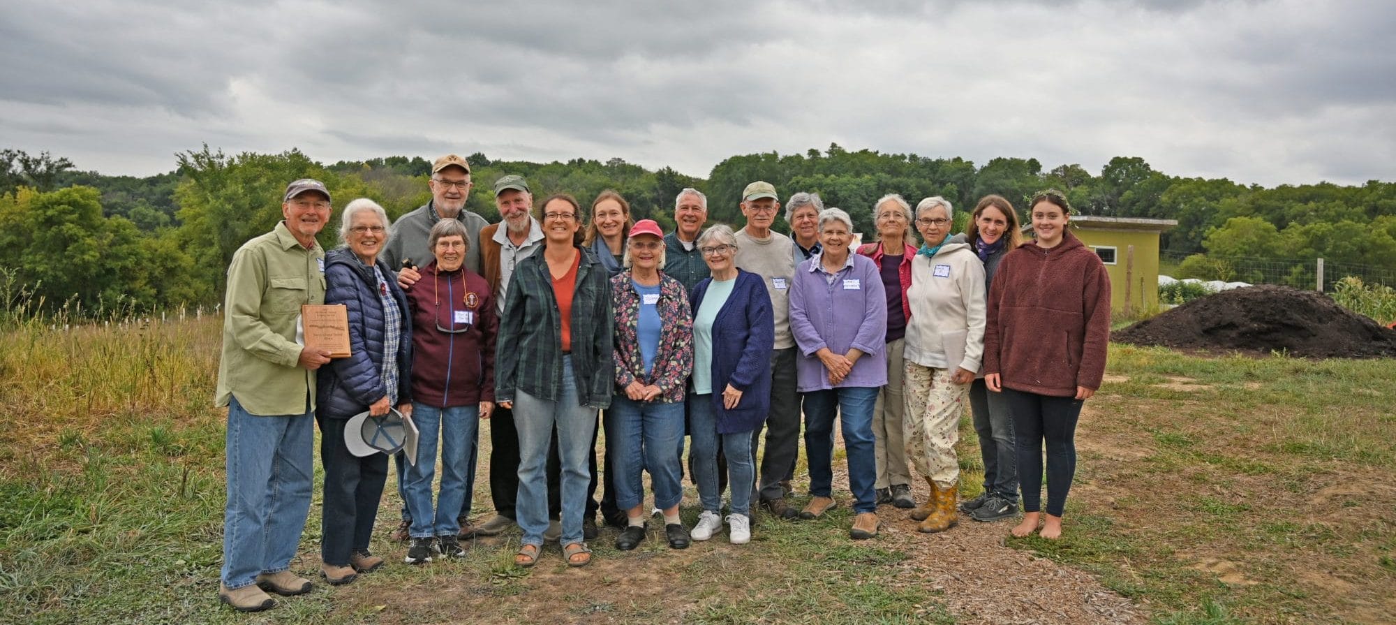 Hidden Falls LLC members received the 2023 Farmland Legacy Award