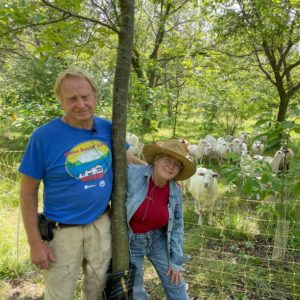 Tom Wahl and Kathy Dice Sheep Trees