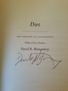 dirt book signed