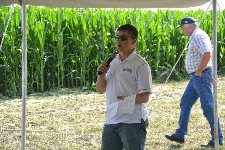 Colten Catterton of Green Cover Seeds talks about his experience with early seeding of cover crops.